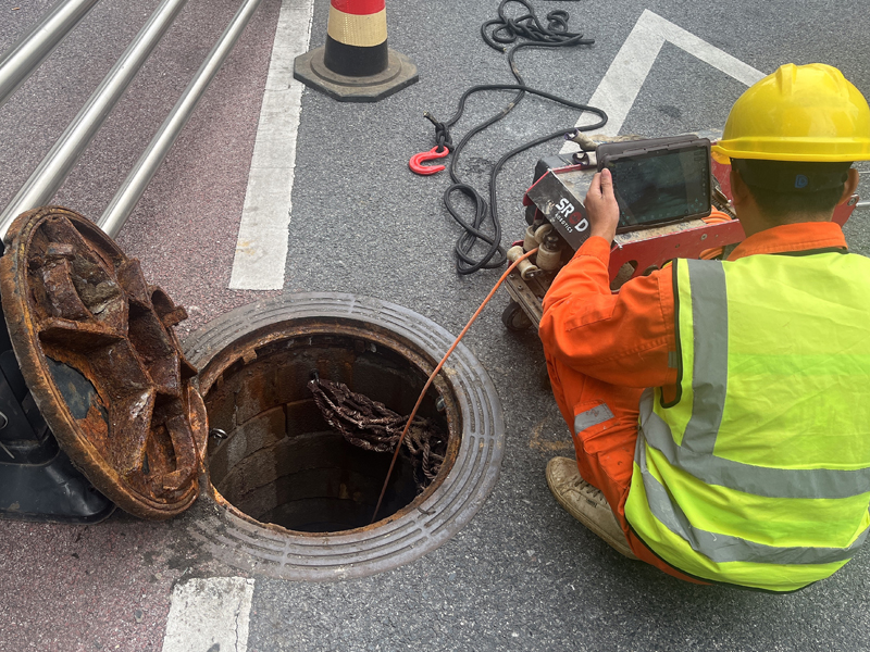 富阳市政管道内窥检测