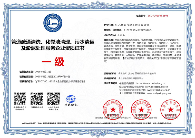 富阳企业资质证书